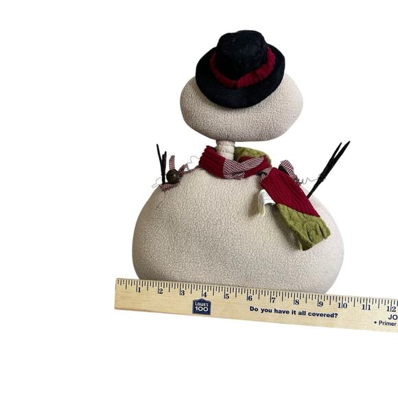 Henton International Standing Plush Snowman Christmas Holiday - Picture 8 of 10